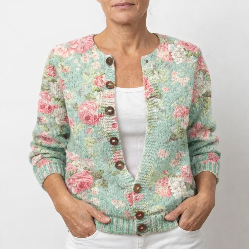 Valentina™ | Knitted Sweater with Print