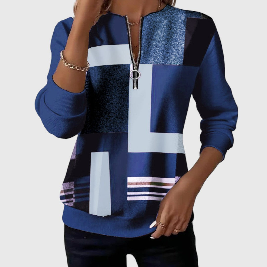 Laila | Casual Half-Zip Sweater