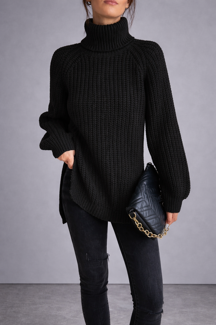 Quinn™ | Elegant Turtleneck Knit Sweater
