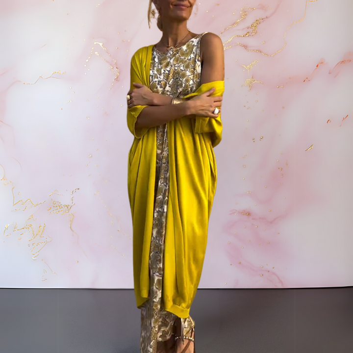 Melanie™ | Elegante jurk met vest