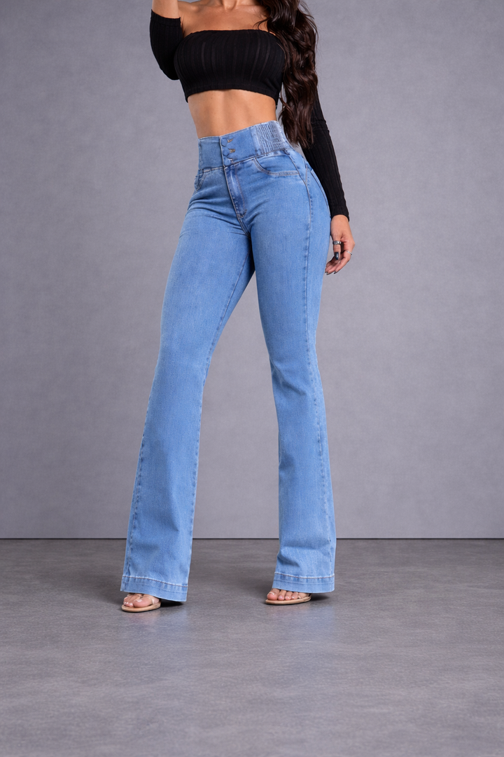 Spring New Arrival 👖 Stretch Flare Jeans with a High Waist