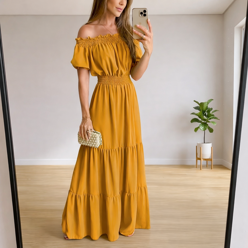 Giulia - Elegant Summer Maxi Dress