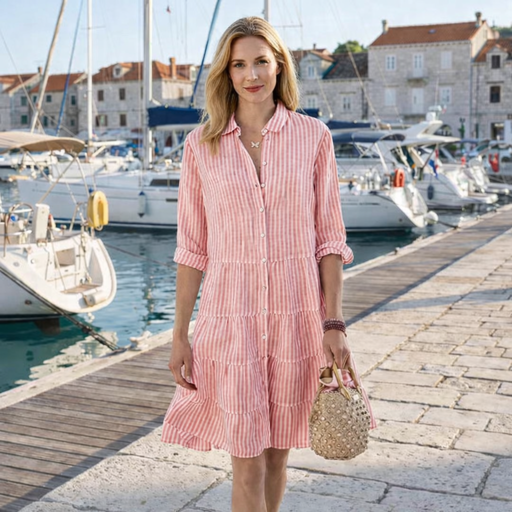 Evelyn | Breezy Striped Dress
