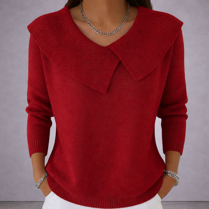 Women Cozy Cowl-Neck Sweater
