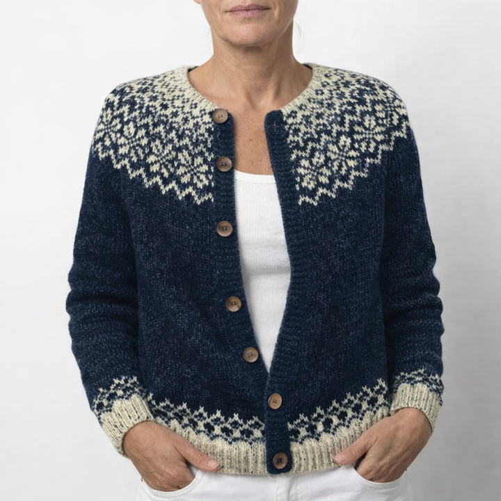 Valentina™ | Knitted Sweater with Print