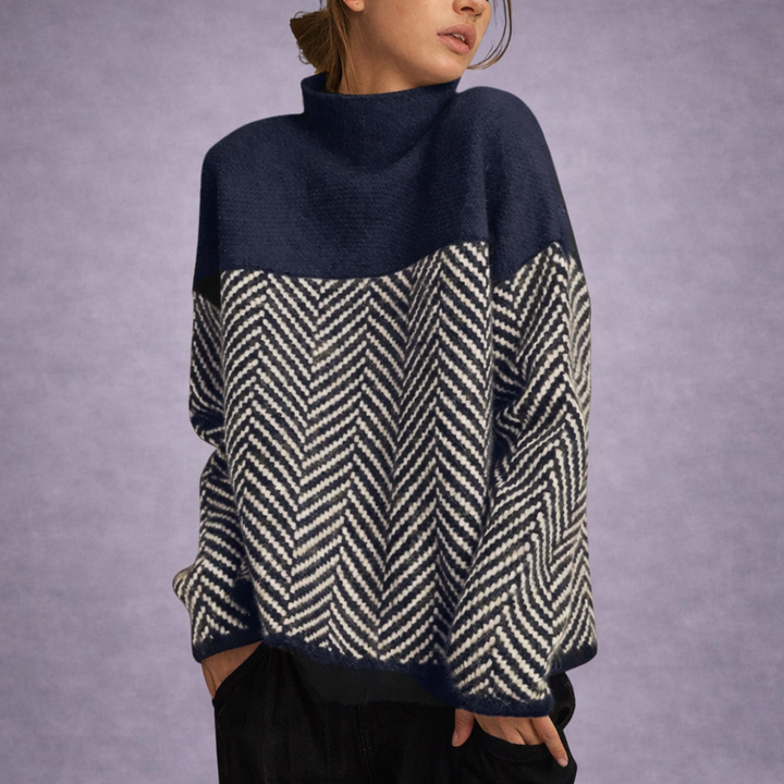 Scarlett | Cotton Turtleneck