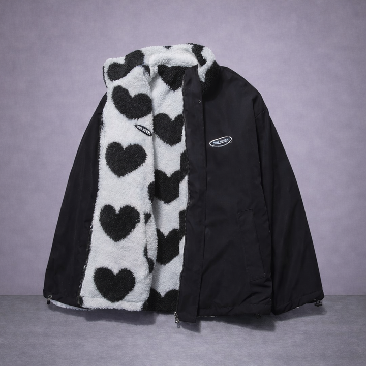 Vivienne™ | Reversible Cozy Heart Jacket