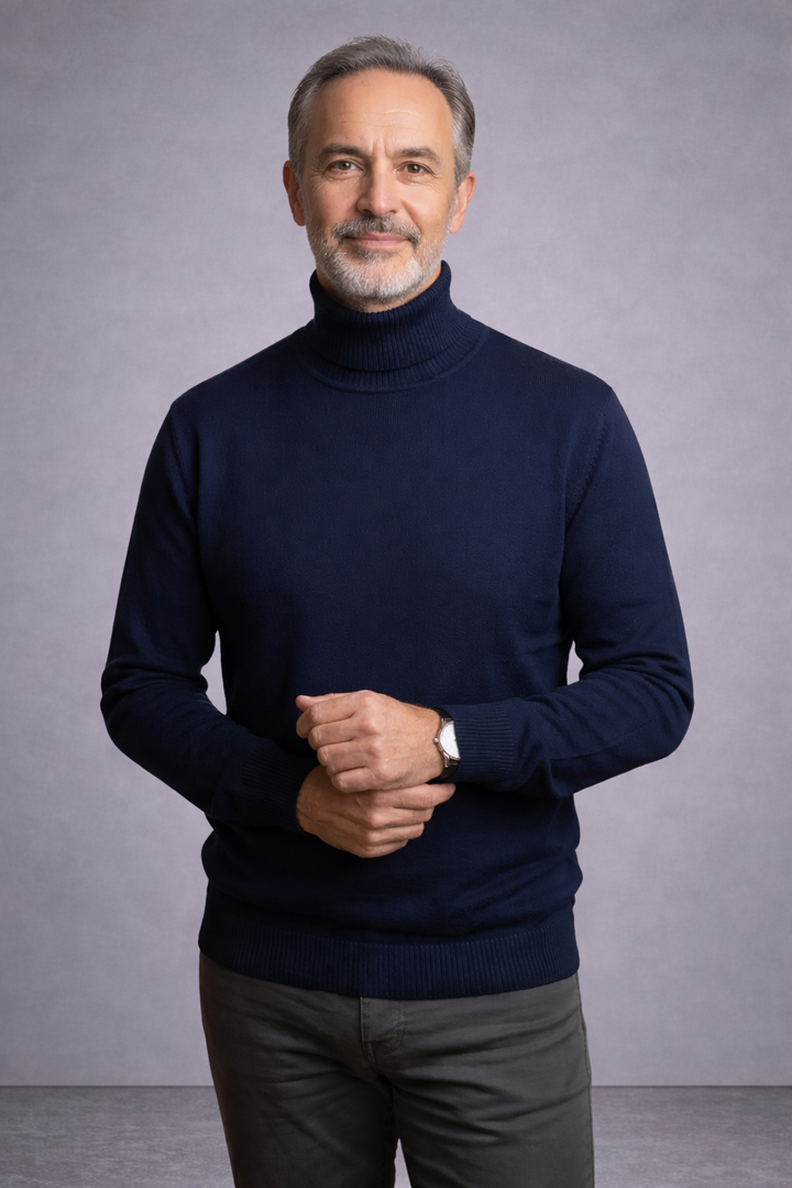 Aurelio Cashmere Turtleneck