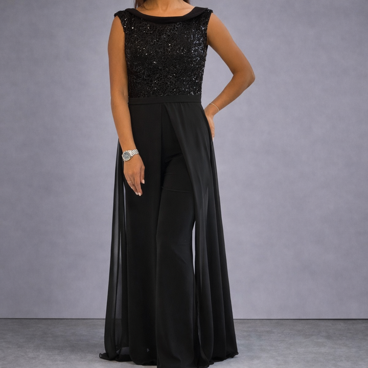 Vionette™ | Classic Sleeveless Jumpsuit