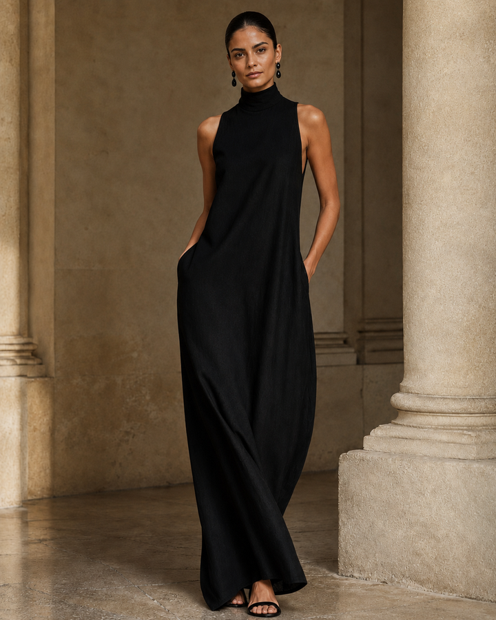 Valentina | Minimalist Maxi Dress