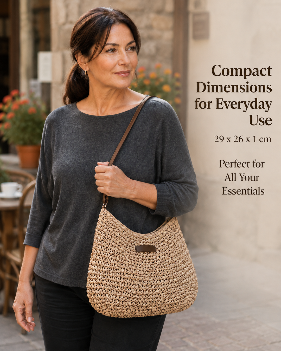 Zaria | Elegant Woven Handbag