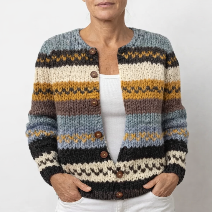 Valentina™ | Knitted Sweater with Print