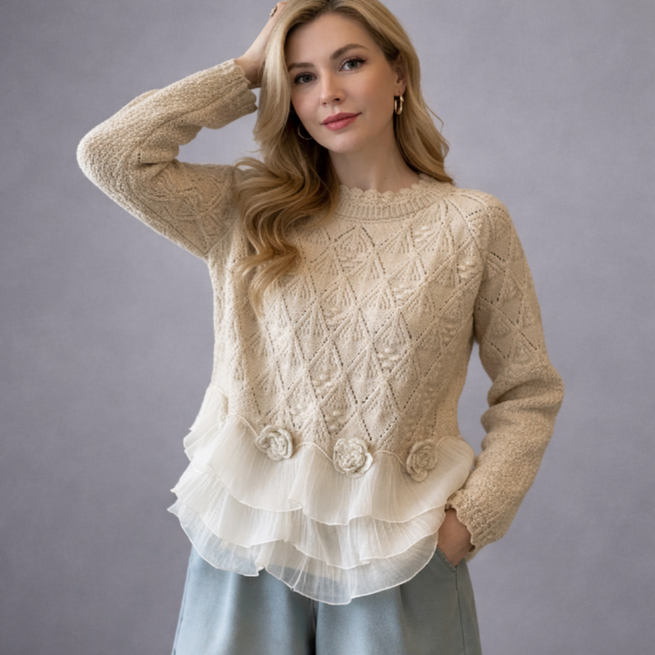 Elodie™ | Ruffle Sweater