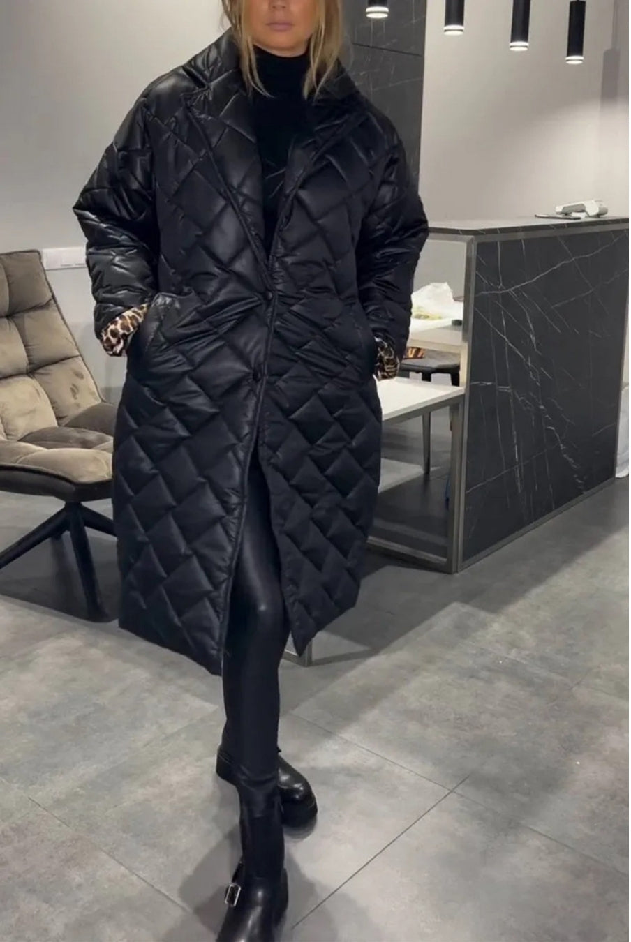 Monroe™ | Reversible Quilted Coat