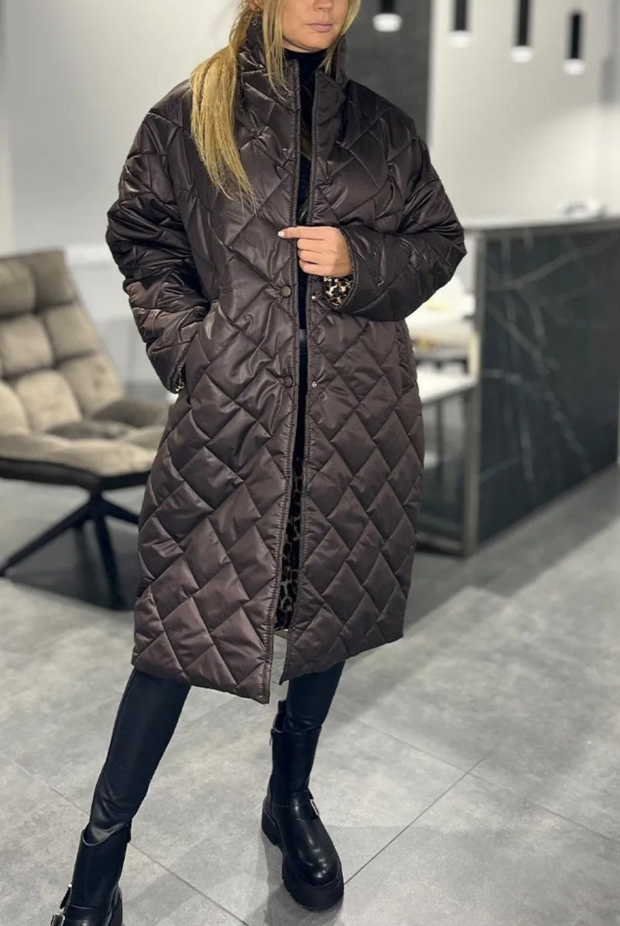 Monroe™ | Reversible Quilted Coat