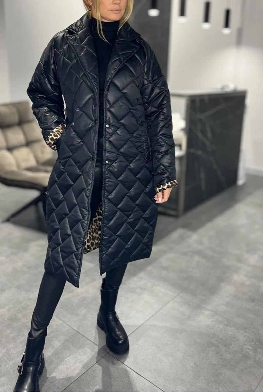 Monroe™ | Reversible Quilted Coat