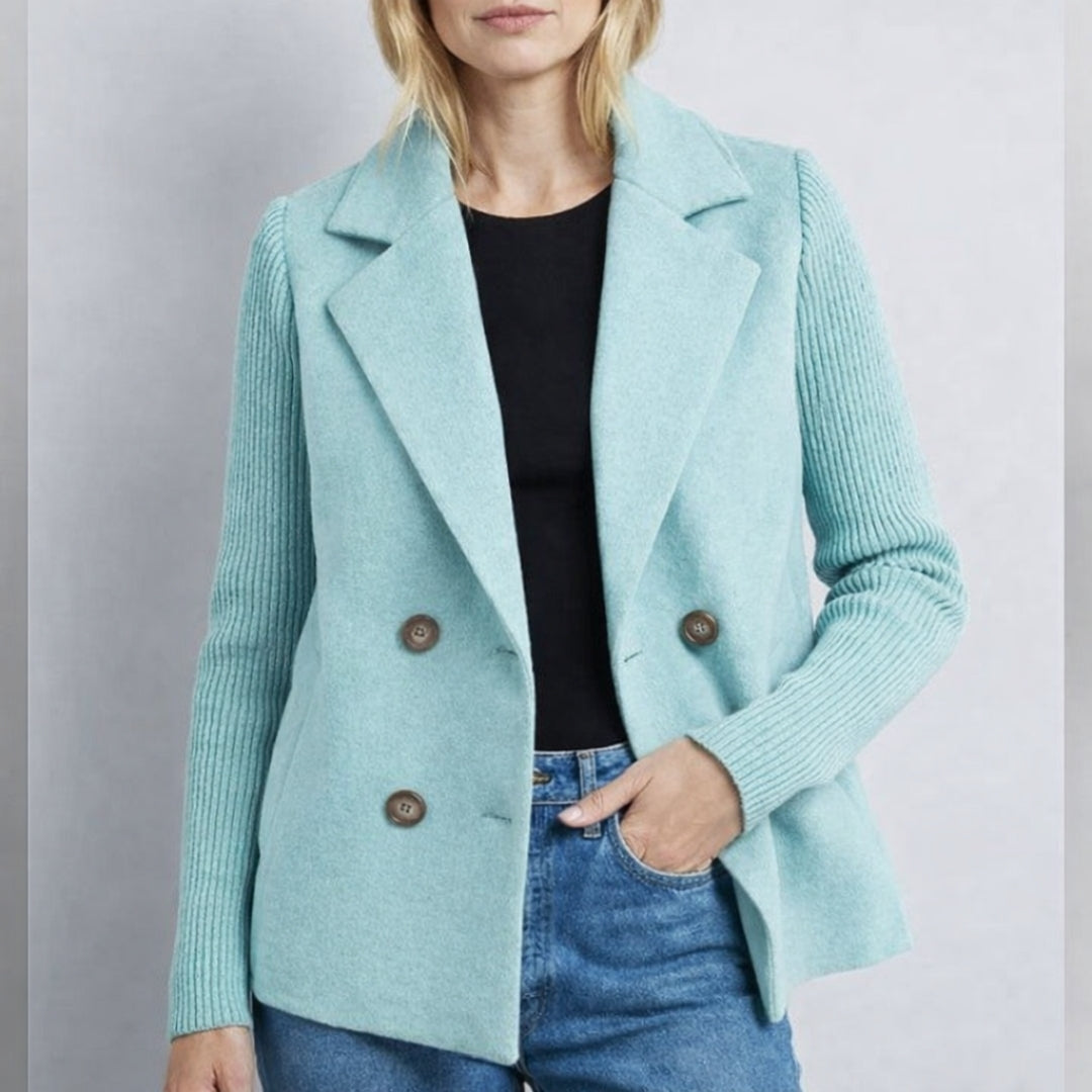 Grace | Stylish Knit Sleeve Blazer