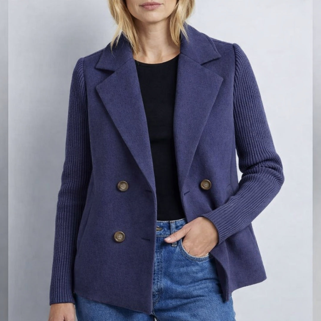 Grace | Stylish Knit Sleeve Blazer