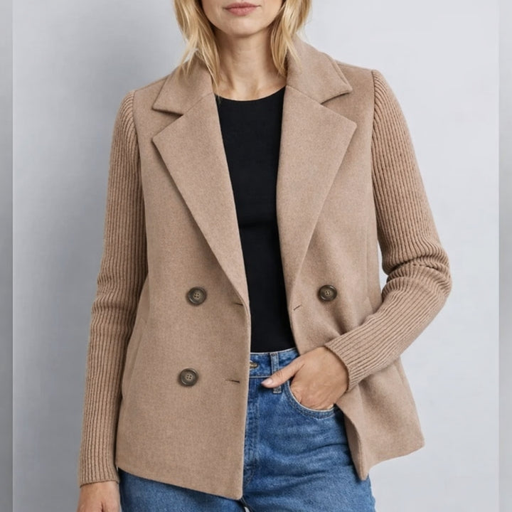 Grace | Stylish Knit Sleeve Blazer