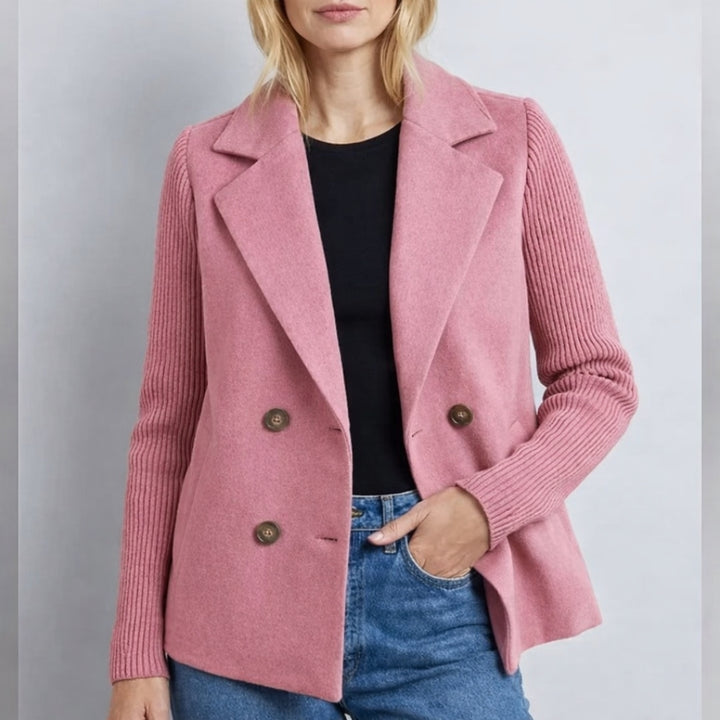 Grace | Stylish Knit Sleeve Blazer