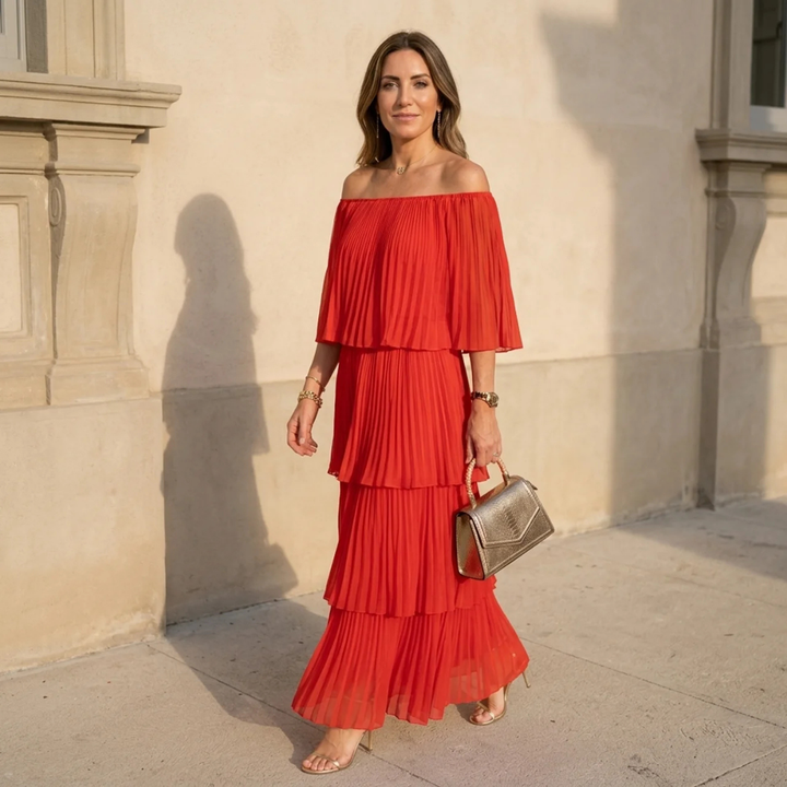Adelina – Layered Breeze Dress