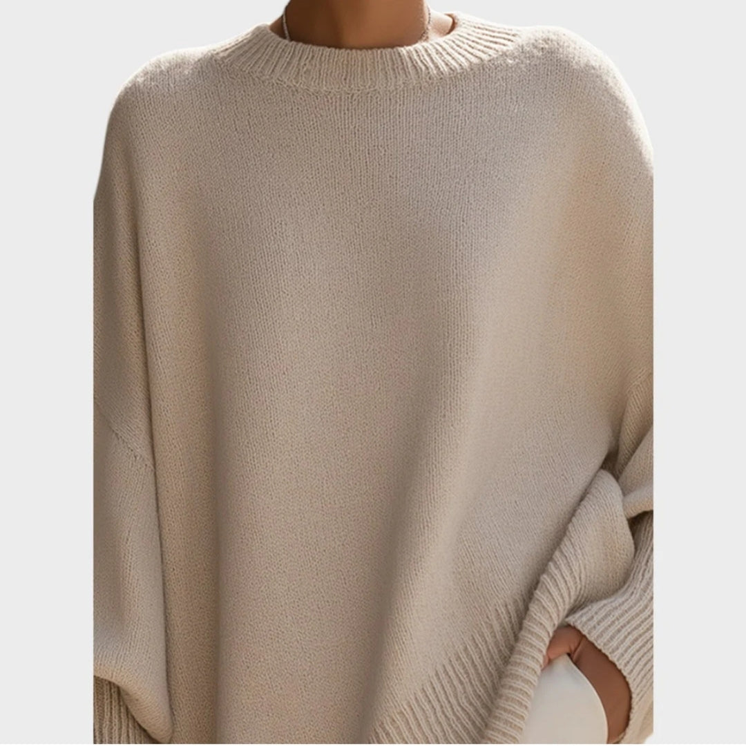 Serenade | Knitted Sweater with Puff Sleeves