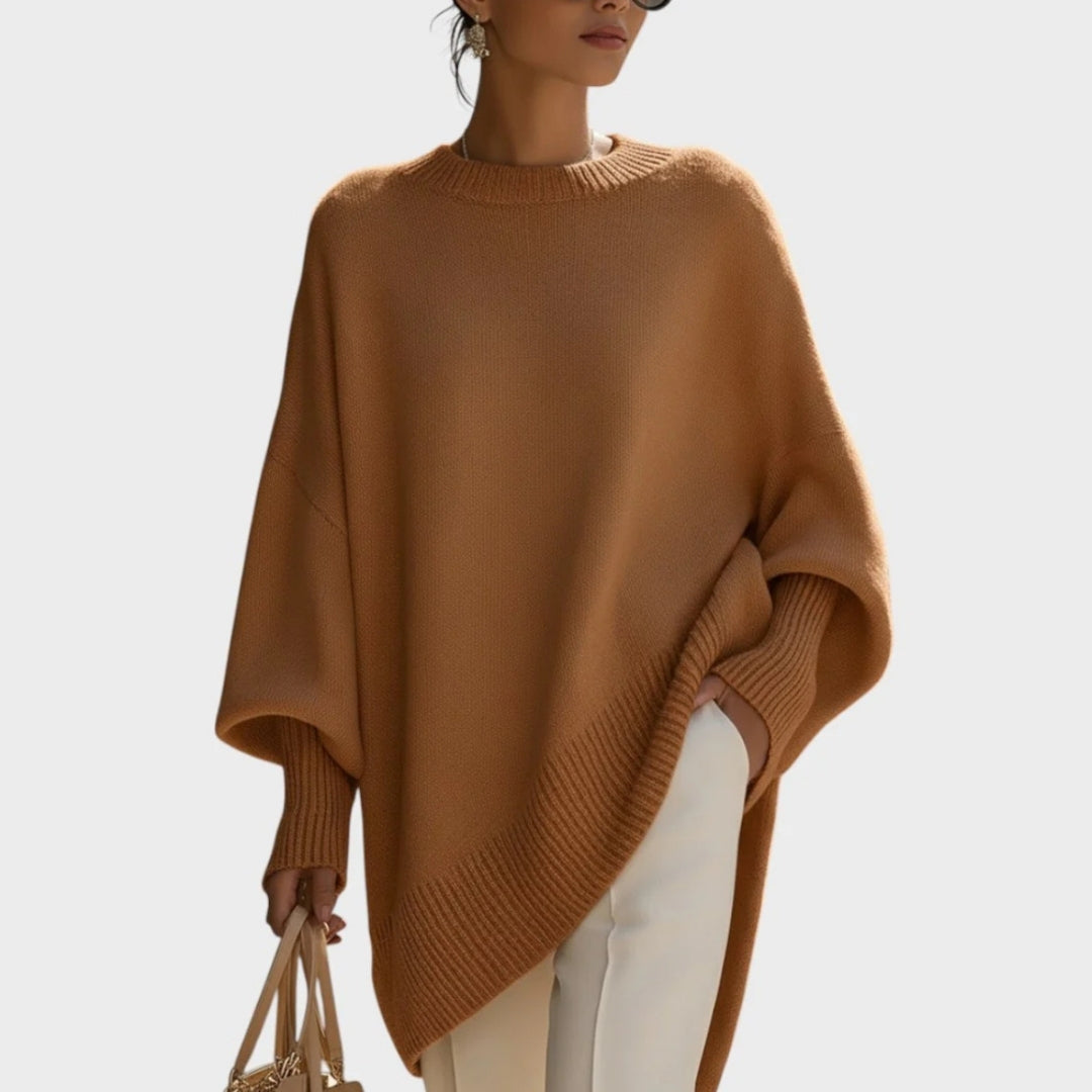 Serenade | Knitted Sweater with Puff Sleeves