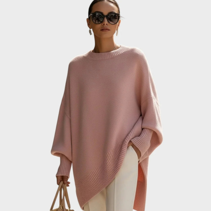 Serenade | Knitted Sweater with Puff Sleeves