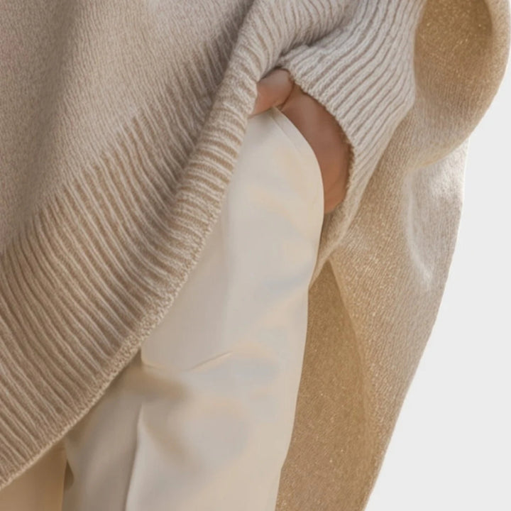 Serenade | Knitted Sweater with Puff Sleeves