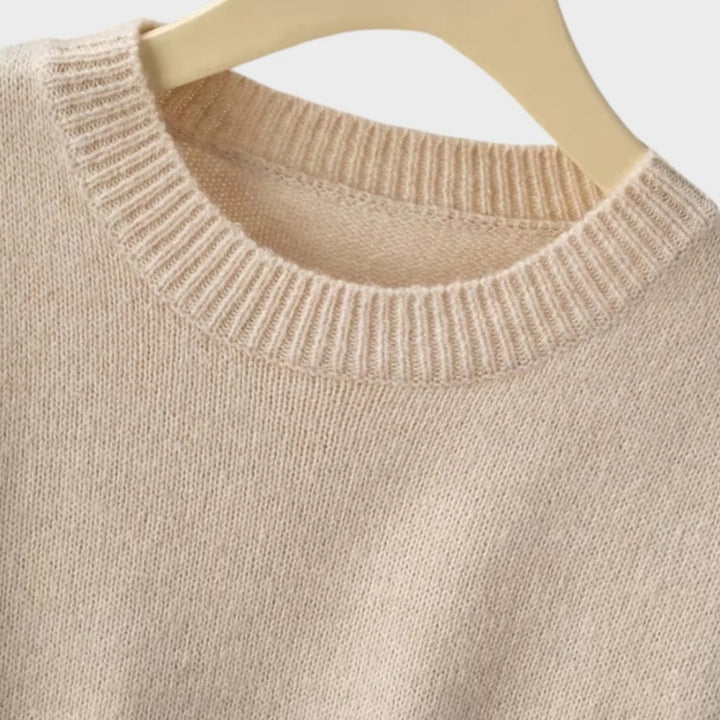 Serenade | Knitted Sweater with Puff Sleeves