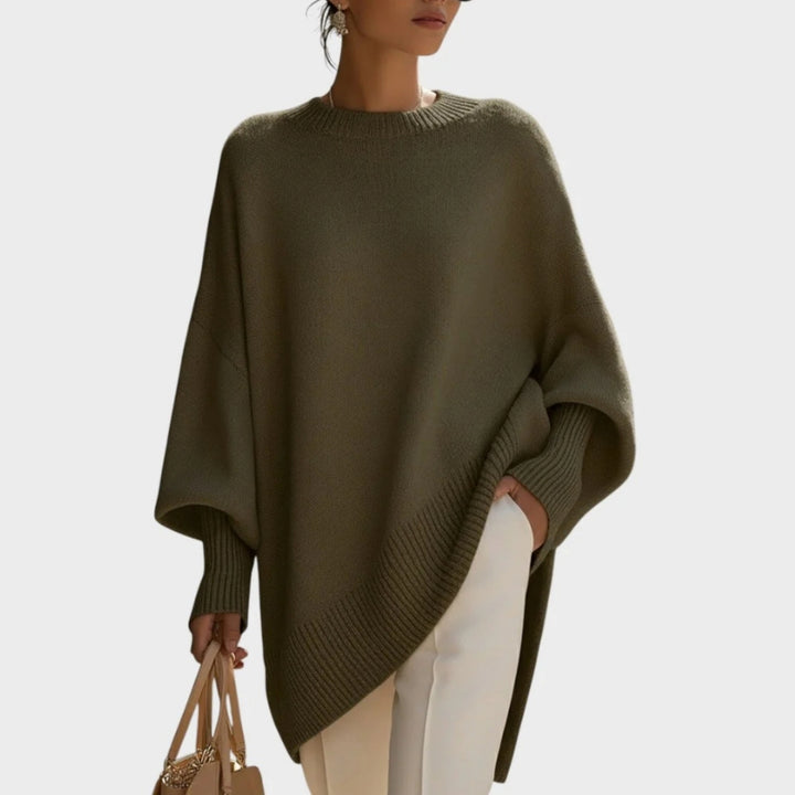 Serenade | Knitted Sweater with Puff Sleeves