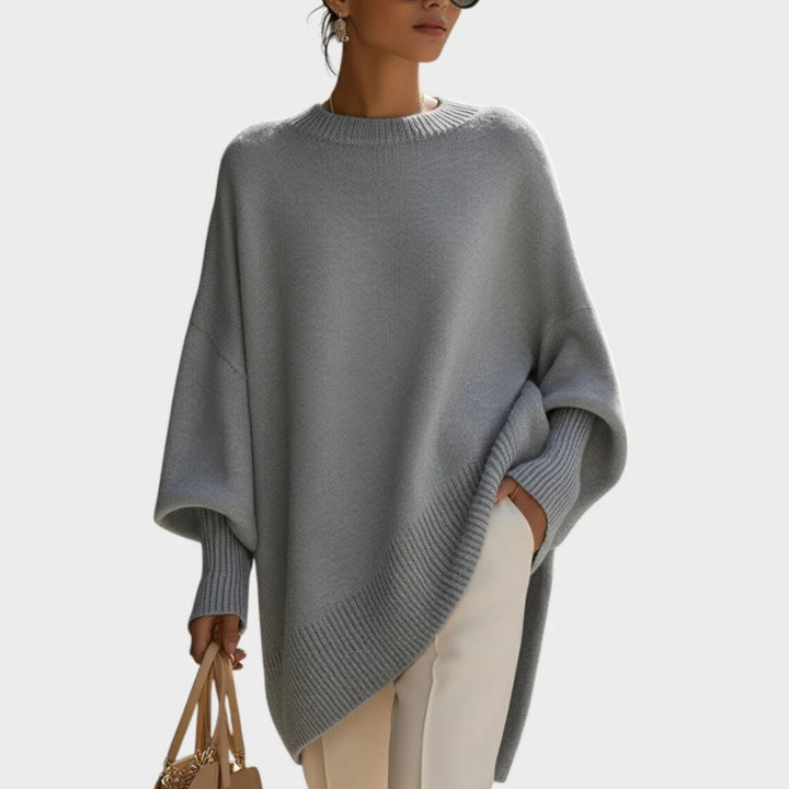 Serenade | Knitted Sweater with Puff Sleeves