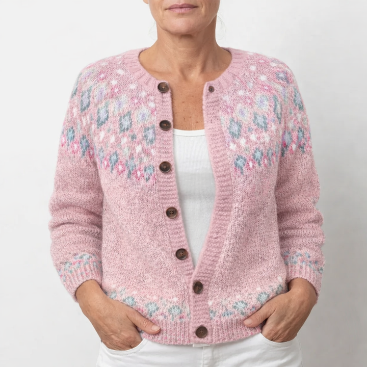Valentina™ | Knitted Sweater with Print
