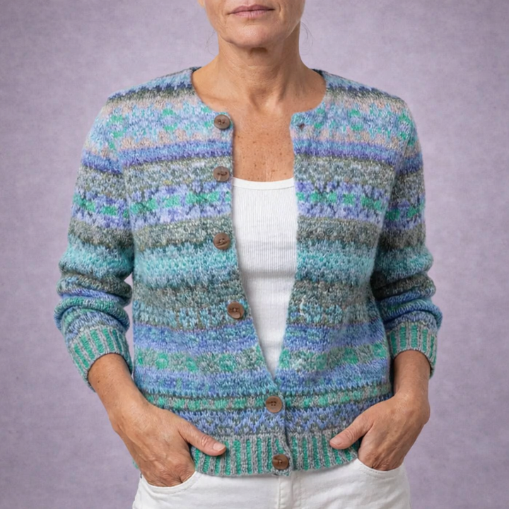 Valentina™ | Knitted Sweater with Print