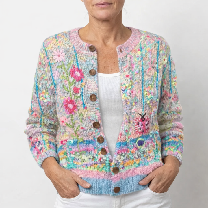 Valentina™ | Knitted Sweater with Print