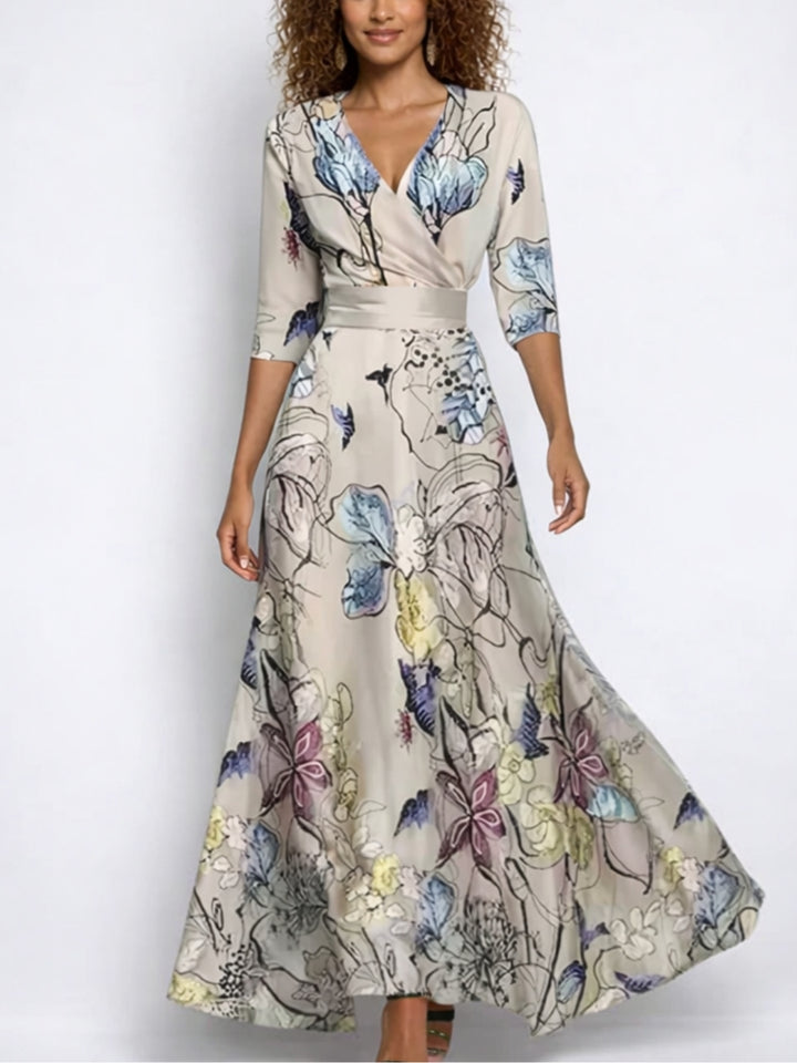 Aurora – Luxury Floral Dress