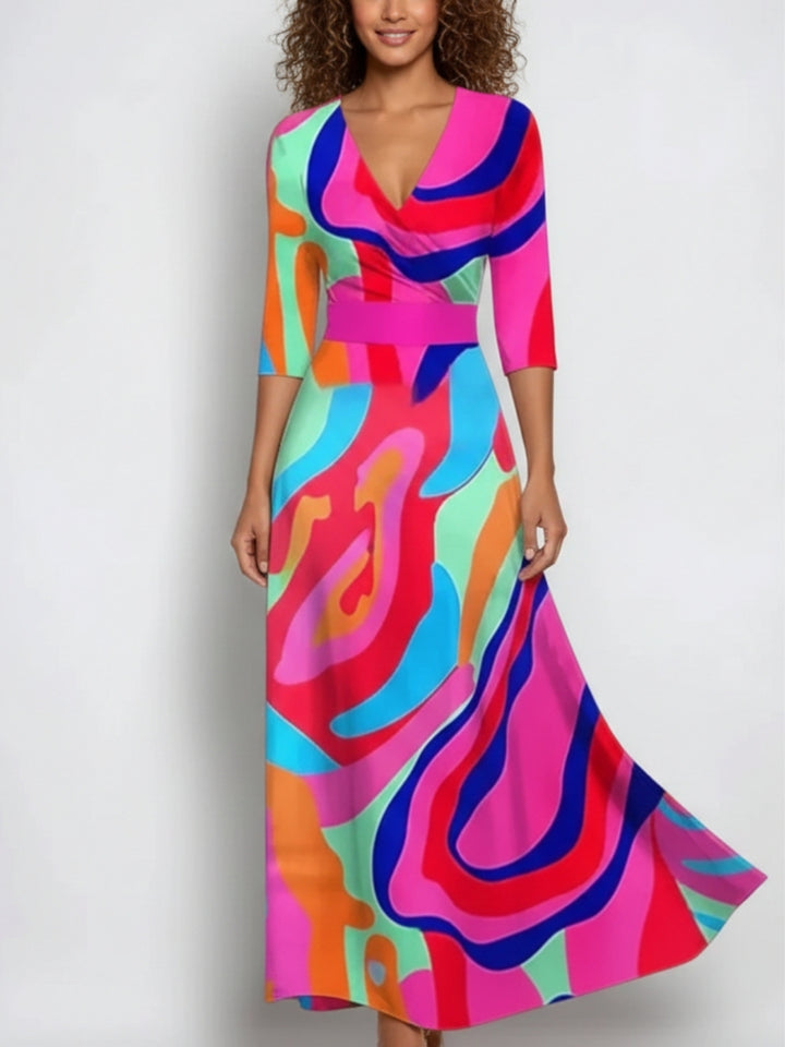 Aurora – Luxury Floral Dress