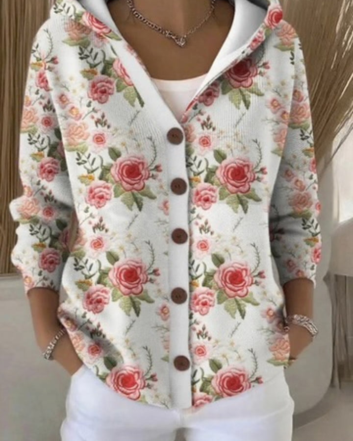 Elowen | Artistic Warm Long Cardigan