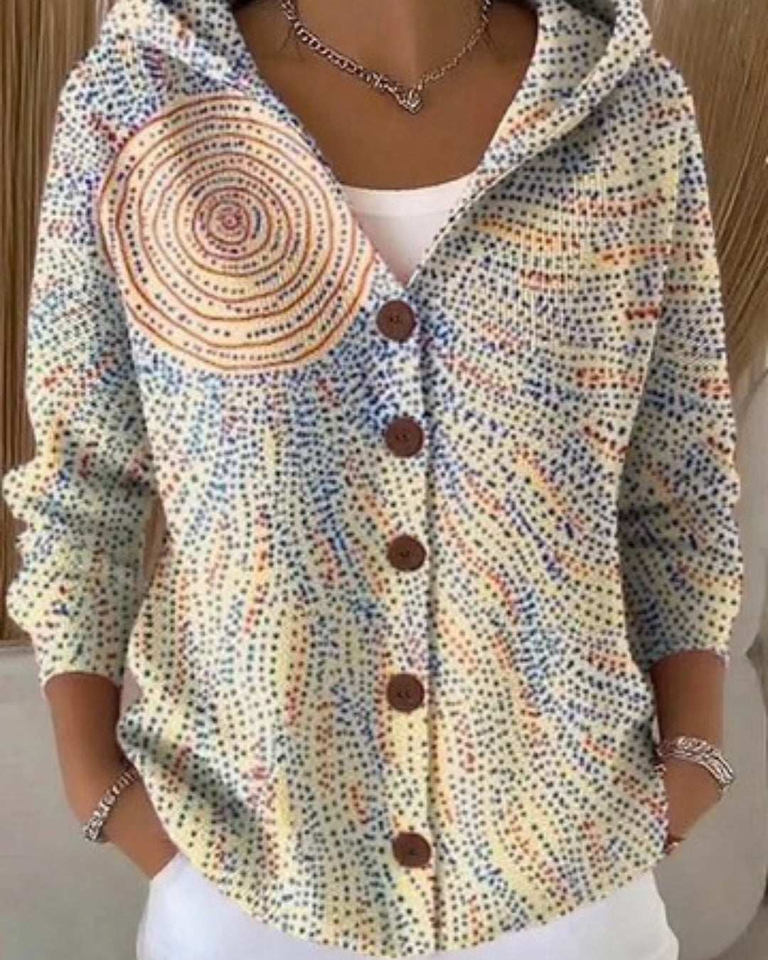 Elowen | Artistic Warm Long Cardigan