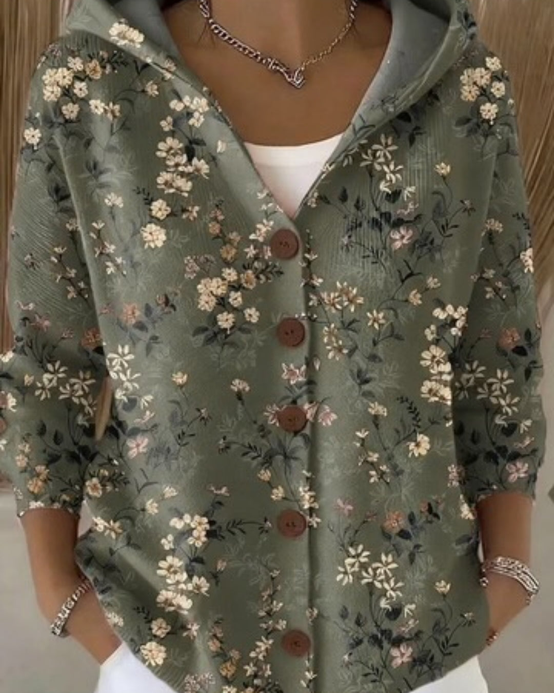 Elowen | Artistic Warm Long Cardigan