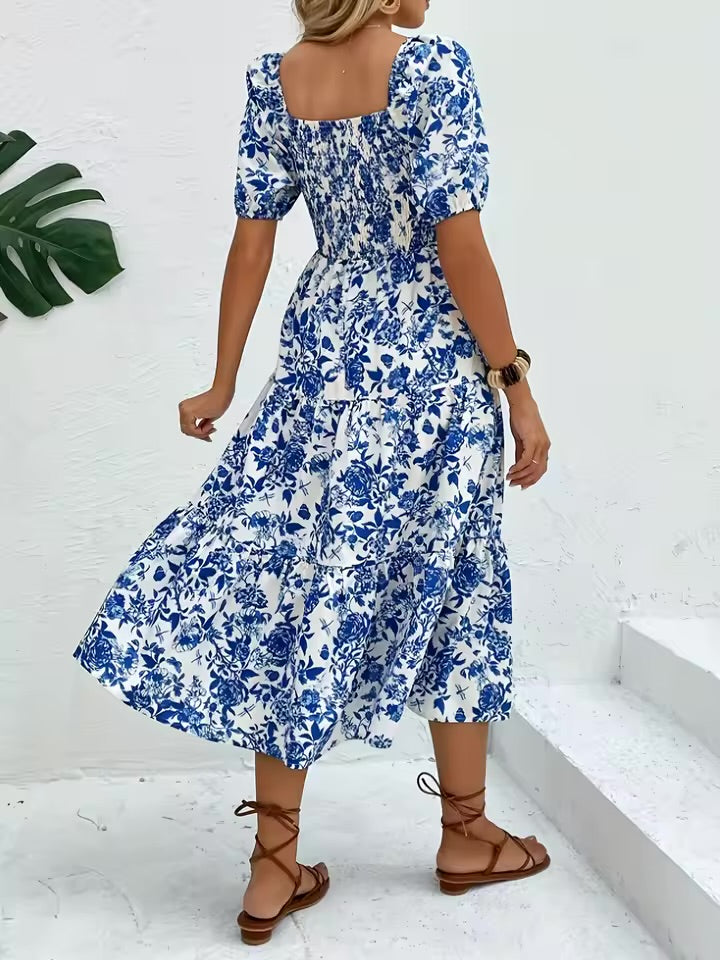 Calista | Floral Long Dress