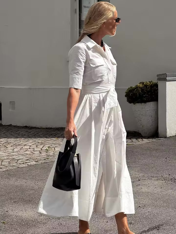 Charlotte – Elegant Midi Dress