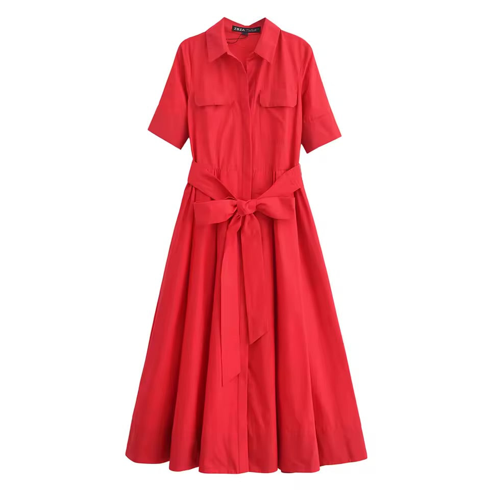 Charlotte – Elegant Midi Dress