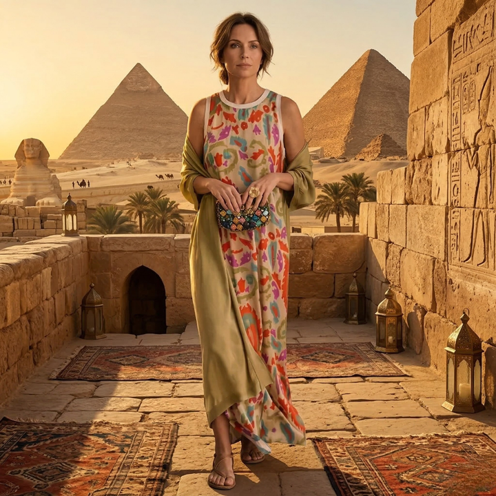 Brianna – Boho Chic Two-Piece Dress