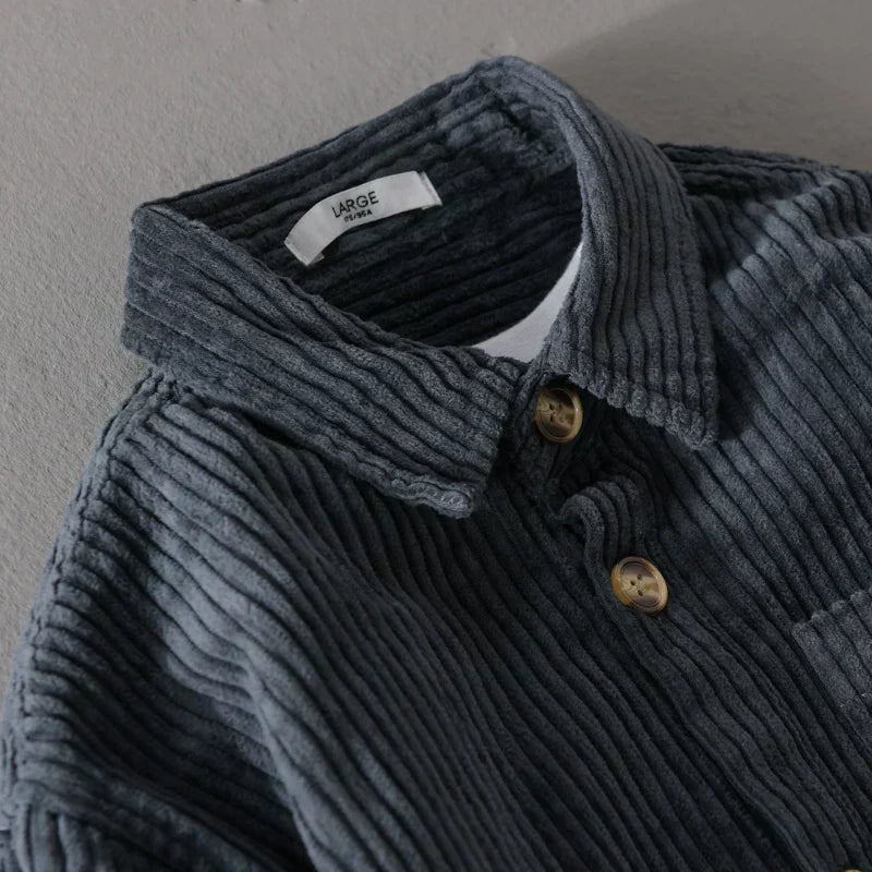 Rafello&Co | Elegant Corduroy Shirt
