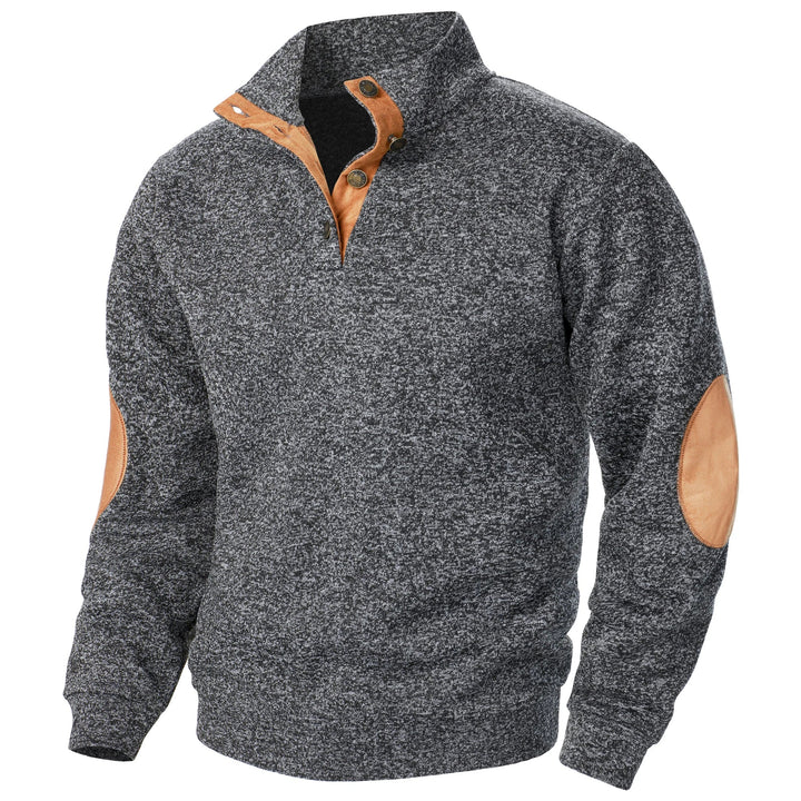 Griffin | Refined Half-Zip Accent Pullover