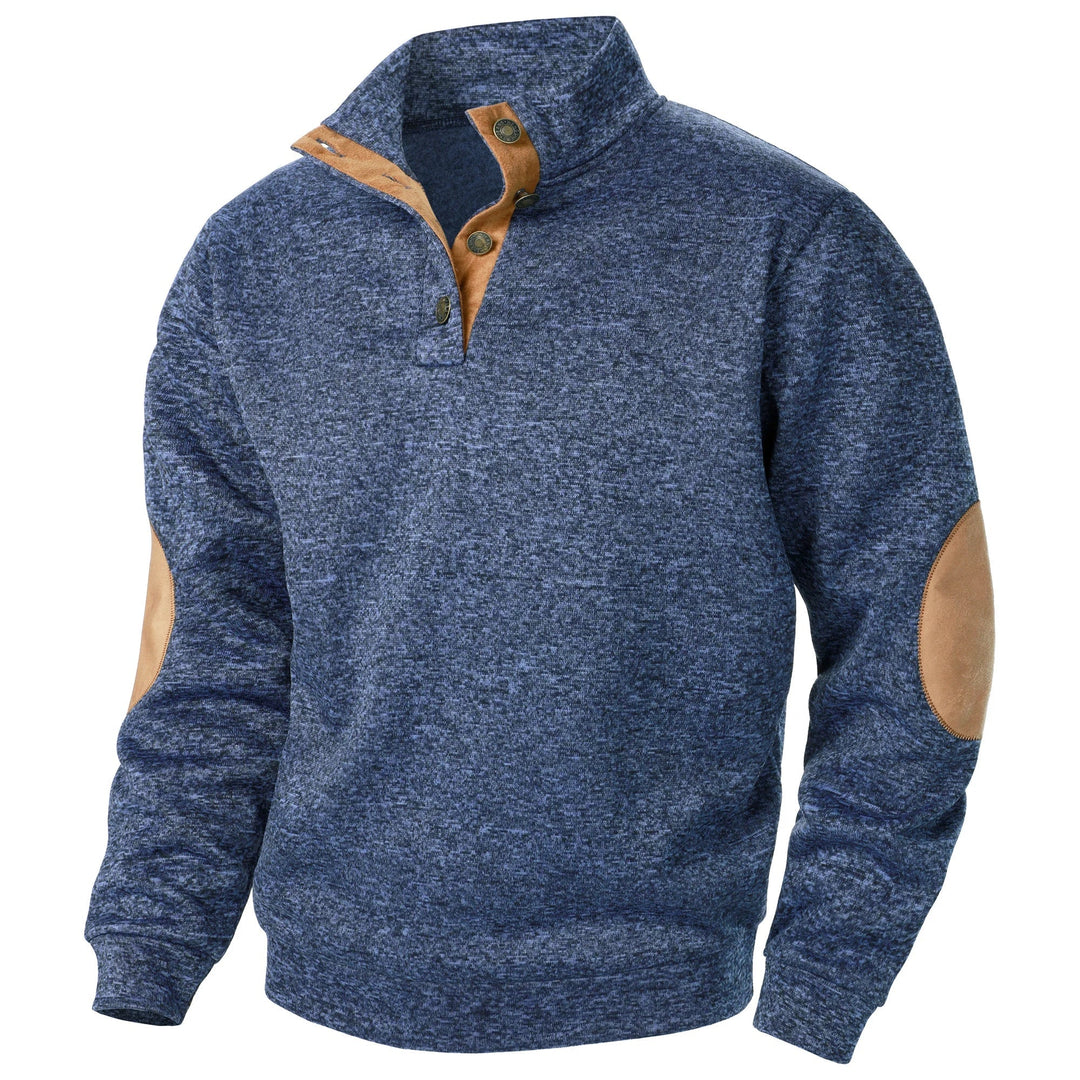 Griffin | Refined Half-Zip Accent Pullover
