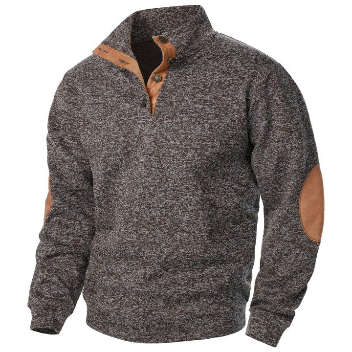 Griffin | Refined Half-Zip Accent Pullover