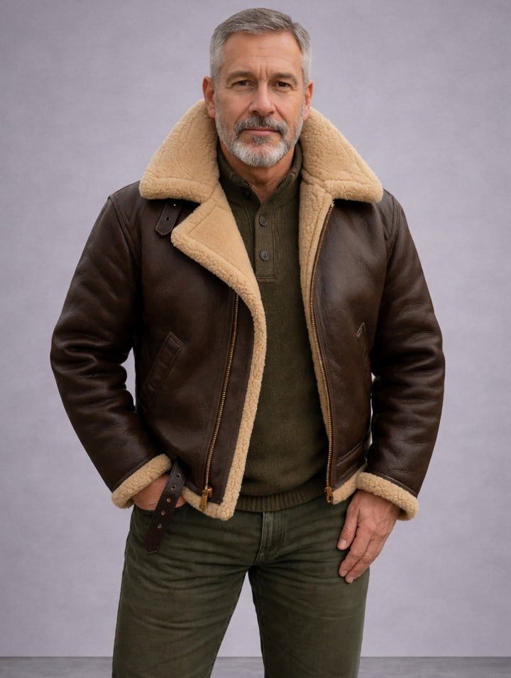 Signature Sheepskin Leather Jacket