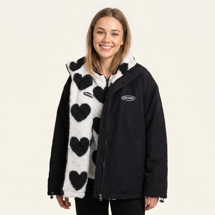 Vivienne™ | Reversible Cozy Heart Jacket